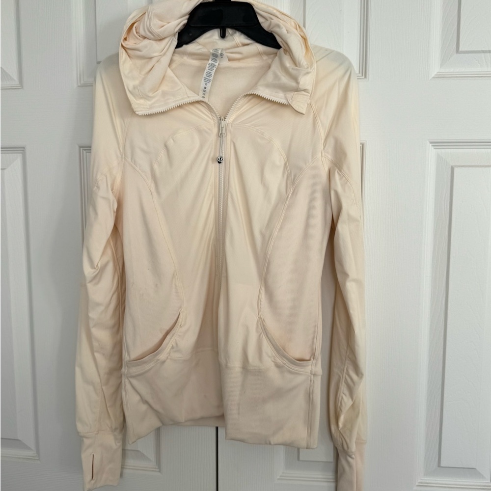 Lululemon Athletica Off-White Utility Jacket reversable